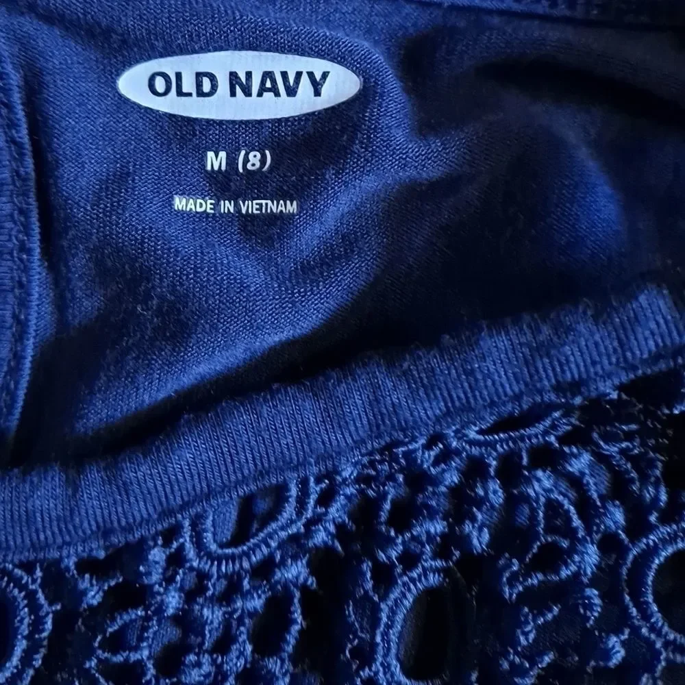 Old Navy Tunic Navy Blue 8 (Girls)
